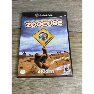ZooCube Nintendo GameCube GC 2002 Puzzle Game CIB Acclaim DOL-GZCE-USA Mens